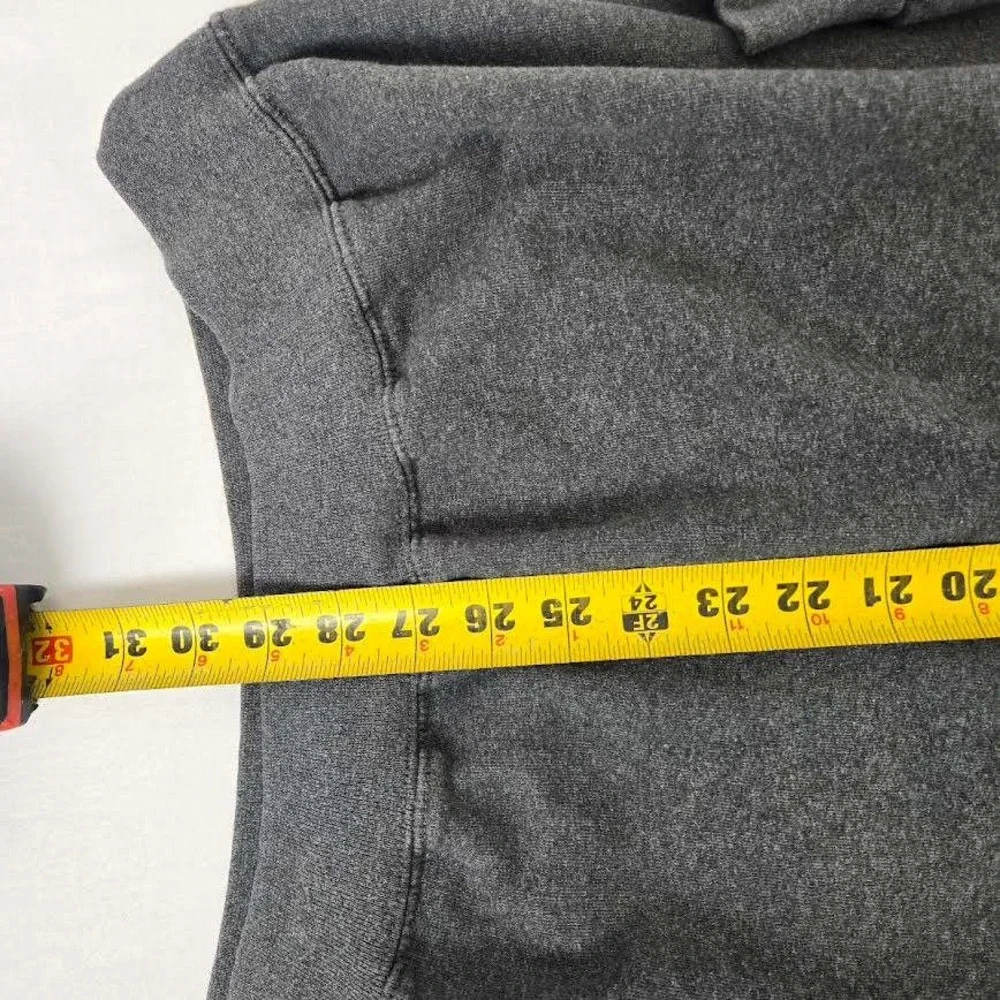 Matrix Movie Sweatshirt Vintage 90s Hanes Graphic Pullover L Oversized Dark Grey